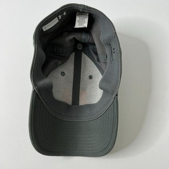 Under Armour Youth Hat  Classic Fit Stretch Gray Sz S/M - Picture 5 of 6